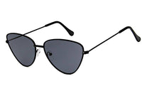 Load image into Gallery viewer, Trend Sonnenbrille dreieckig 400 UV Cateye Metall - chic-net.de
