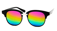Load image into Gallery viewer, Trend Sonnenbrille Korea 400 UV verspiegelt Halbrahmen - chic-net.de
