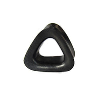 Load image into Gallery viewer, Triangle Tunnel Arangholz schwarz konkav Expander Plug Tribal dreieckig - chic-net.de
