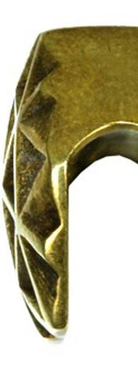 Load image into Gallery viewer, Tribal Plug antik golden Messing Expander Lebensblume zum Einh&auml;ngen Ohrgewicht - chic-net.de
