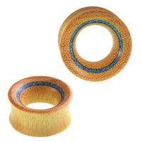 Load image into Gallery viewer, Tunnel Jackfrucht Holz crushed Türkis Rim dünn - chic-net.de
