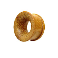 Load image into Gallery viewer, Tunnel ocker Jackfrucht Holz handgeschnitzt ribbed - chic-net.de
