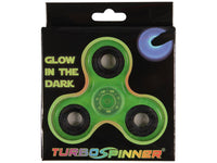 Load image into Gallery viewer, Turbo Fidget Spinner Tri (dreifach) leuchtend Glow in the dark Spielzeug Kreisel - chic-net.de
