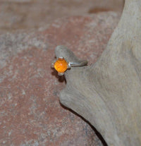 Load image into Gallery viewer, Universal Piercing Ring 925 Silber 1.2mm Garnet Stein - chic-net.de
