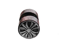 Load image into Gallery viewer, Fake Holz Plug Piercing Narraholz Kreuz Edelstahl - chic - net.de
