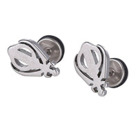 Load image into Gallery viewer, Fake Piercing Expander silber Farben Filigran Schaubverschluss Edelstahl - chic - net.de
