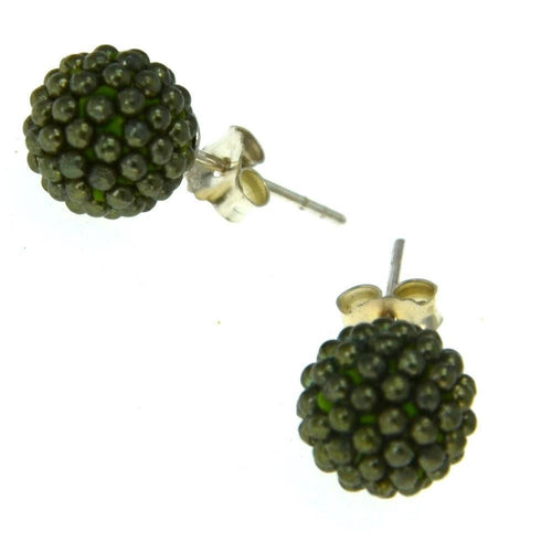 Kugel Ball Ohrstecker 925 Silber Mini Perlen 10mm 8mm - chic - net.de