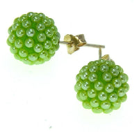 Load image into Gallery viewer, Kugel Ball Ohrstecker 925 Silber Mini Perlen 10mm 8mm - chic - net.de
