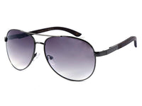 Load image into Gallery viewer, LOOX Sonnenbrille Pilotenbrille 400UV getönt Bambusholz schmal rot - Modell Macao - chic - net.de
