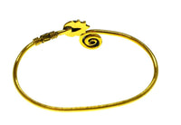 Load image into Gallery viewer, Messing Armreif gold türkis Stein Tropfen Spirale offen - chic - net.de
