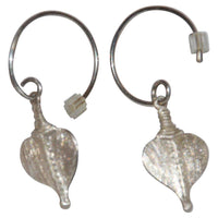 Load image into Gallery viewer, Ohrringe 925 Sterling Silber Bogen Hook Herz 18mm - chic - net.de
