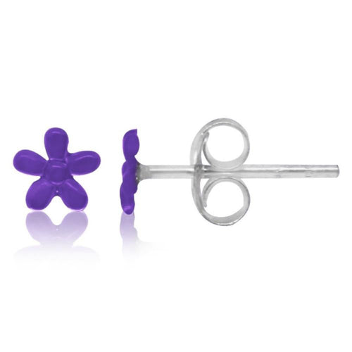 Ohrstecker Glas transparent hellgrün scheinend, 5 mm Ø, facettiert, glitzernd, 925er Sterlingsilber - Stift - chic - net.de