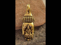 Load image into Gallery viewer, Piercing 36g Ohrgewicht Brass 6mm Buddha Hand - chic - net.de
