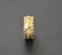Load image into Gallery viewer, Ring vergoldet 925 Sterlingsilber Bandring Punkte - chic - net.de
