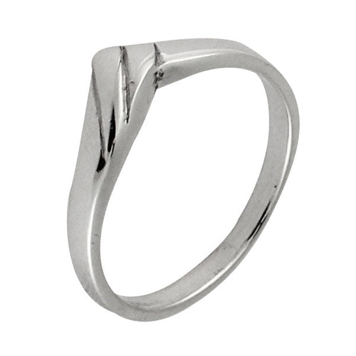 Silberring 925er Knick Spitze Linien Sterling Silber Designer Ringe Schmuck - chic - net.de