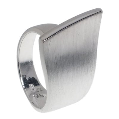 Silberring 925er Sterling Silber Designer Ringe Schmuck massiv geschwungen - chic - net.de
