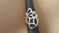 Load image into Gallery viewer, Silberring filigran Bögen glänzend Ring aus 925er Sterling Silber Damen Silberschmuck Ringe - chic - net.de
