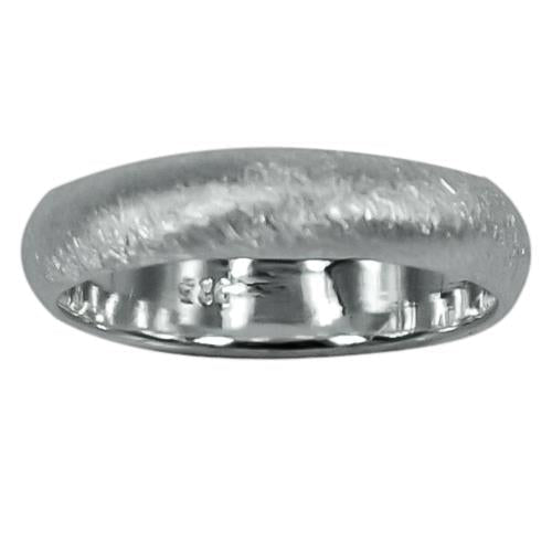 Silberring massiv gebürstet Maserung Ring 925er Sterling Silber Damen Schmuck Ringe - chic - net.de