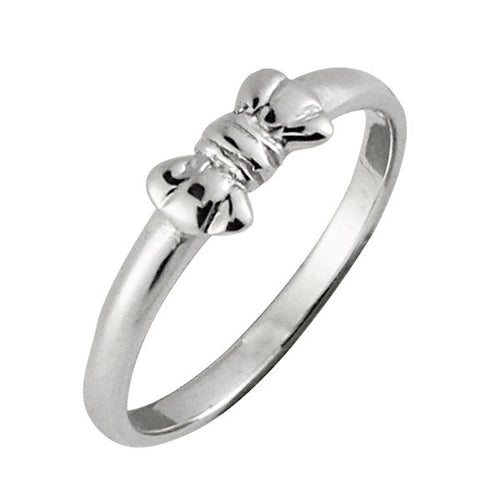 Silberring Schleife schmal 5 mm 925er Sterling Silber Designer Ringe Schmuck - chic - net.de