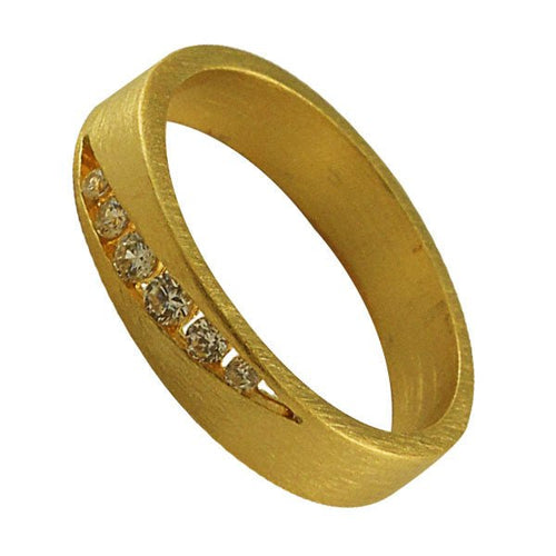 Silberring vergoldet Schlitz Zirkonia Kristall Steine 925er Sterling Silber Designer Ringe Schmuck - chic - net.de