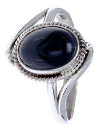 Load image into Gallery viewer, Silberringe Onyx Seil Bögen Kugeln oval 925 Sterling - chic - net.de
