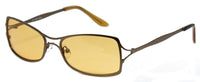 Load image into Gallery viewer, Sonnenbrille 400UV Freestyle Markenbrille Argenta Rechteck orange Doppelsteg - chic - net.de
