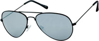 Cargar imagen en el visor de la galería, Sonnenbrille Piloten verspiegelt schwarz grün weiß 400UV - chic - net.de
