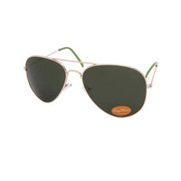 Load image into Gallery viewer, Sonnenbrille Pilotenbrille Classic bunte Linse golden 400 UV Retro unisex - chic - net.de
