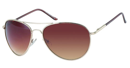 Sonnenbrille Unisex Pilotenbrille Pornobrille Fliegerbrille getönt 400UV dünn Bügel - chic - net.de