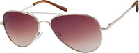 Load image into Gallery viewer, Sonnenbrille Unisex Pilotenbrille Pornobrille Fliegerbrille getönt 400UV Kupfer Braun Lila getönt - chic - net.de
