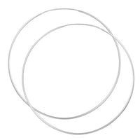 Load image into Gallery viewer, Silberohrringe Creolen 925 Sterling Silber Ohrringe Schmuck dünn
